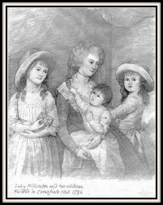 Lady Middleton and her children
