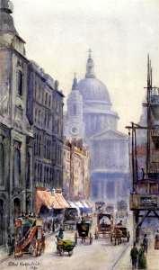 St Paul's Cathedral from Fleet Street