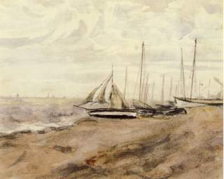 Beach with Boats