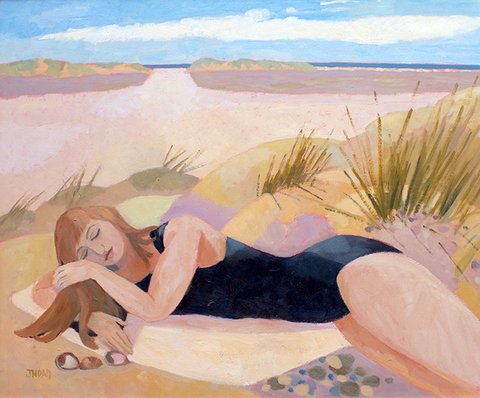 Bather with Shells