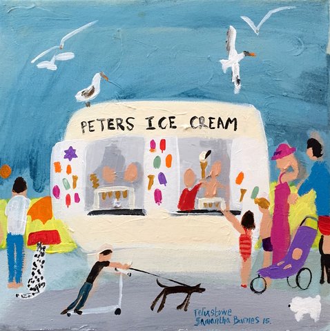 'Peter's Ice Cream'  Felixstowe, Suffolk