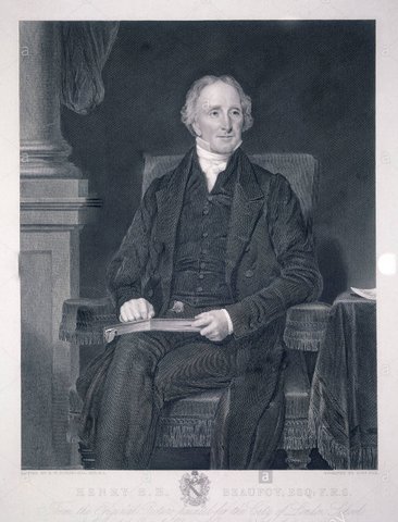 Henry Benjamin Hanbury Beaufoy (1786-1851)