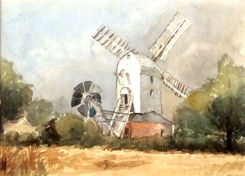 Saxtead Green Windmill, Suffolk
