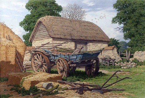 The Discarded Old Hay Wain