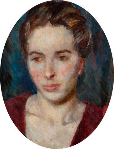 Study of the Head of Barbara Foy-Mitchell (19122005)