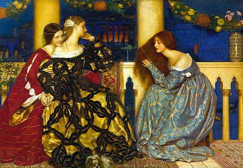 Venetian Ladies Listening to the Serenade