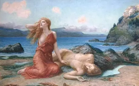 The Finding of Leander